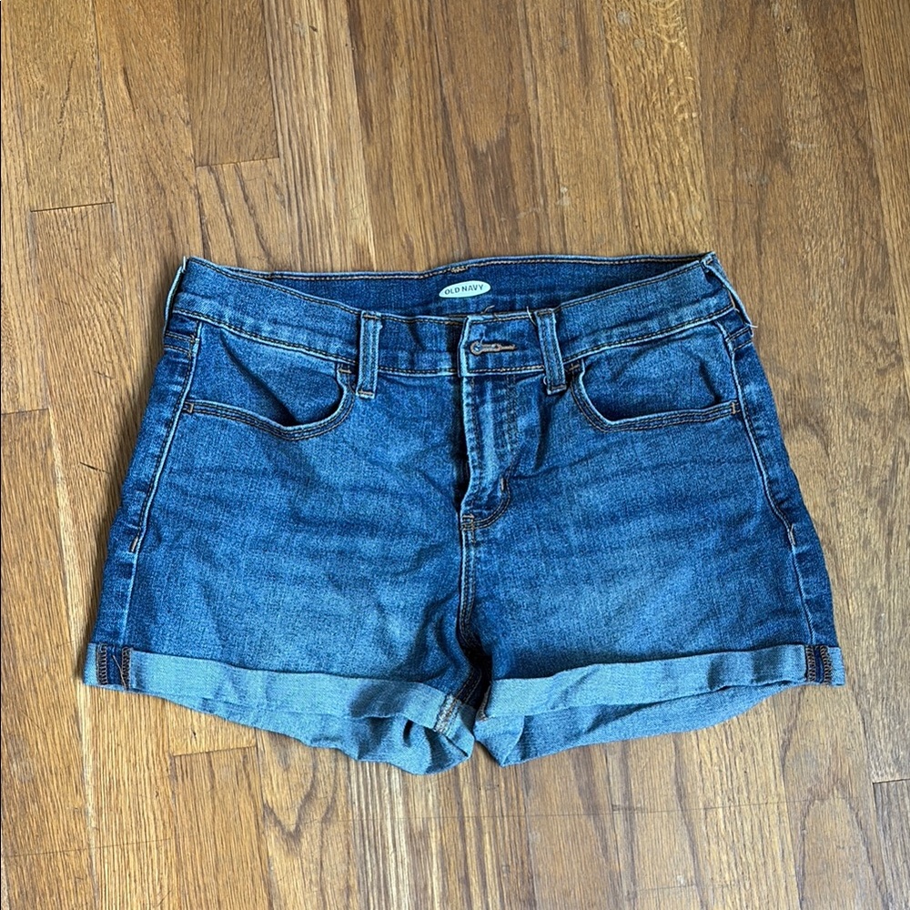 Old Navy Blue Jean Shorts Casual Style